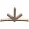 Ekena Millwork Alberta Smooth Timber Gable Bracket, Douglas Fir, 84"W x 53"H x 5 1/2"D x 5 1/2"F, 15/12 Pitch GBW084X53X0606ALB00SDF - alternate 5
